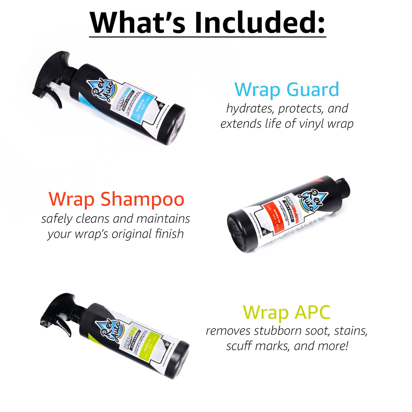 Vinyl Wrap Care Detail Kit