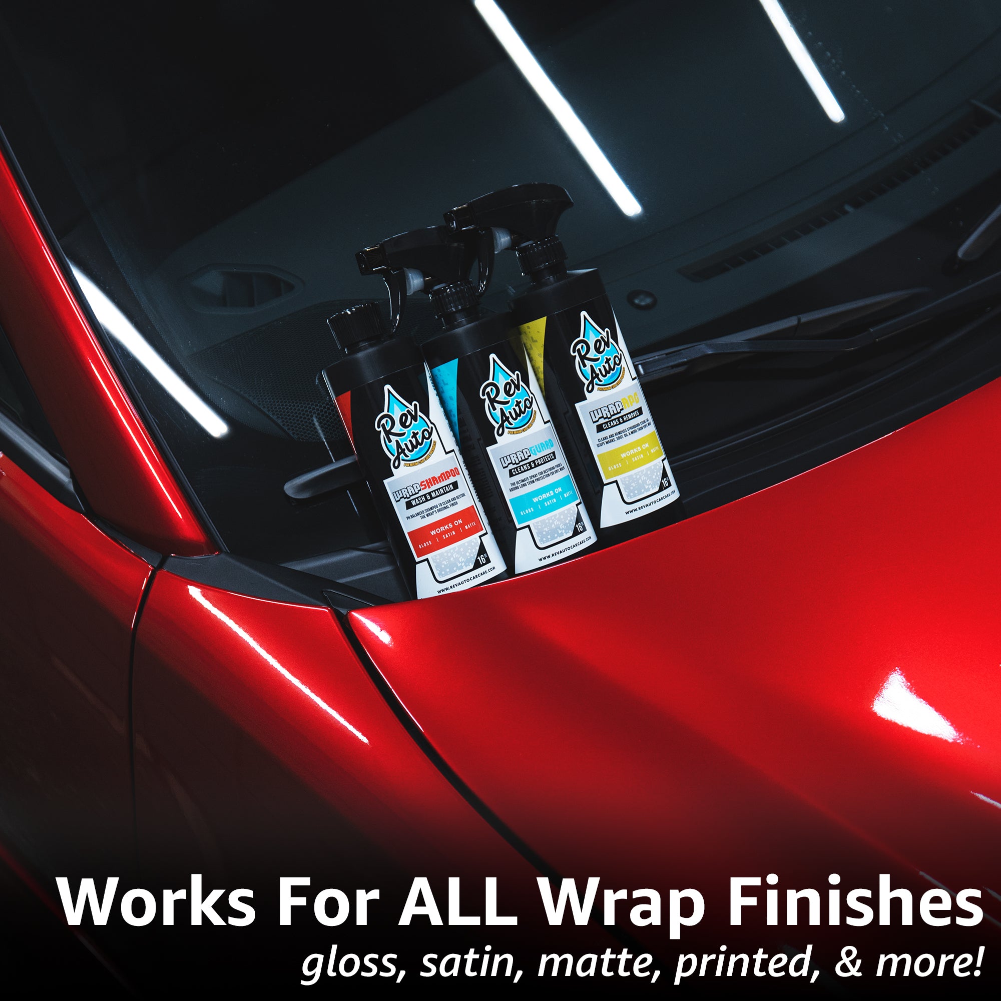 Wrapped Car Detail Kit The Complete Car Cleaning Solution Rev